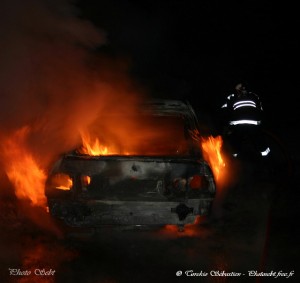 Feu de voiture - © TORCHIO Sébastien