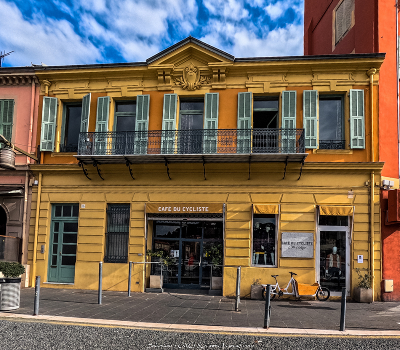 Café du Cycliste Nice © Sébastien TORCHIO Annecy Photo