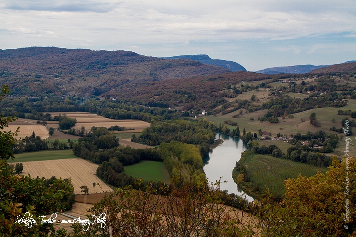 Couleur d'Automne sur le Rhône et le Pays de Yenne © Sébastien TORCHIO, www.Annecy.Photo